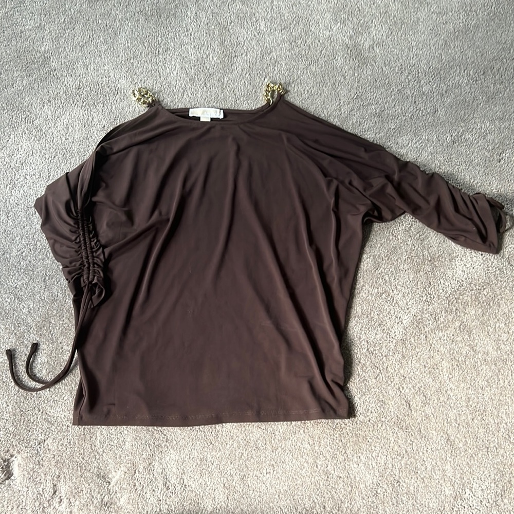 Michael Kors Brown Top size S